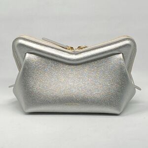 Mansur Gavriel Mini M Frame Leather Crossbody Bag